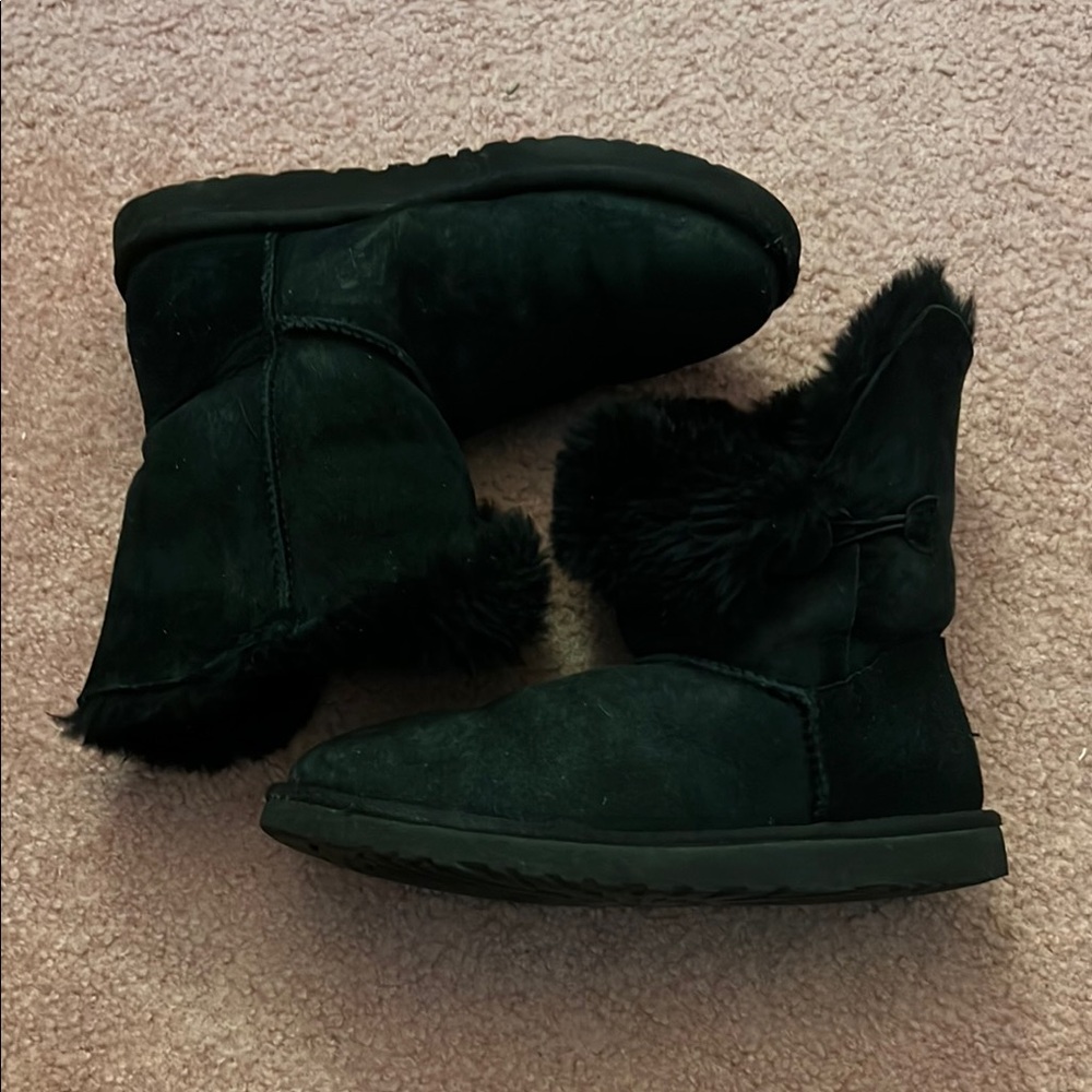 UGGS (Black) Fur-Lined Boots